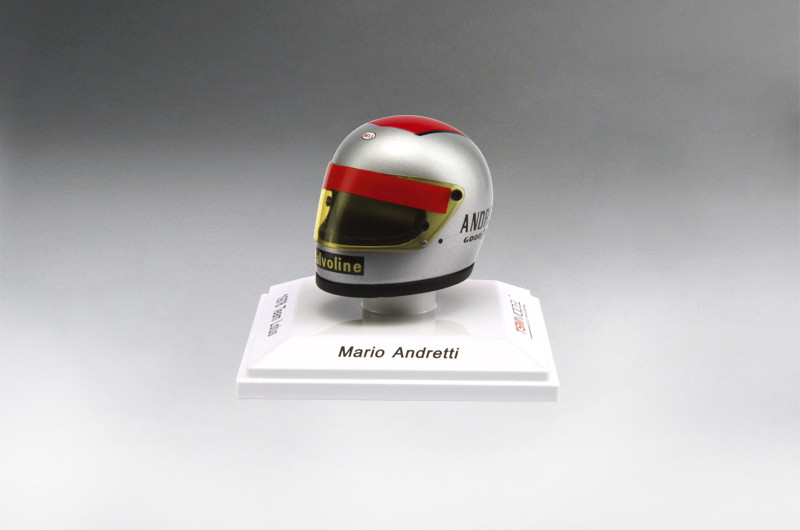 Mario Andretti Helmet 1978, Team Lotus | Sports Equipment | hobbyDB