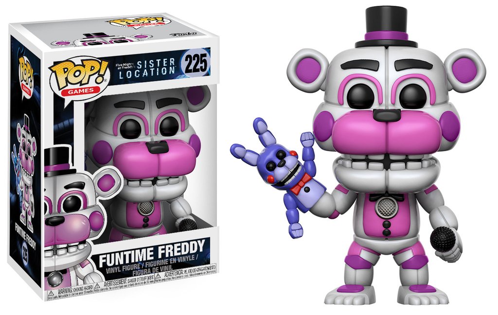Funko Five Nights At Freddy's Sister Location Funtime Freddy w/ Ennard Leg  889698137416