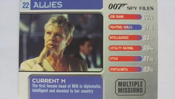 James Bond Spy 007 Spy Cards     Individual Trading Cards 