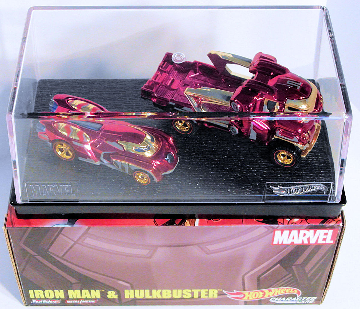 Iron Man and Hulkbuster Model Vehicle Sets hobbyDB