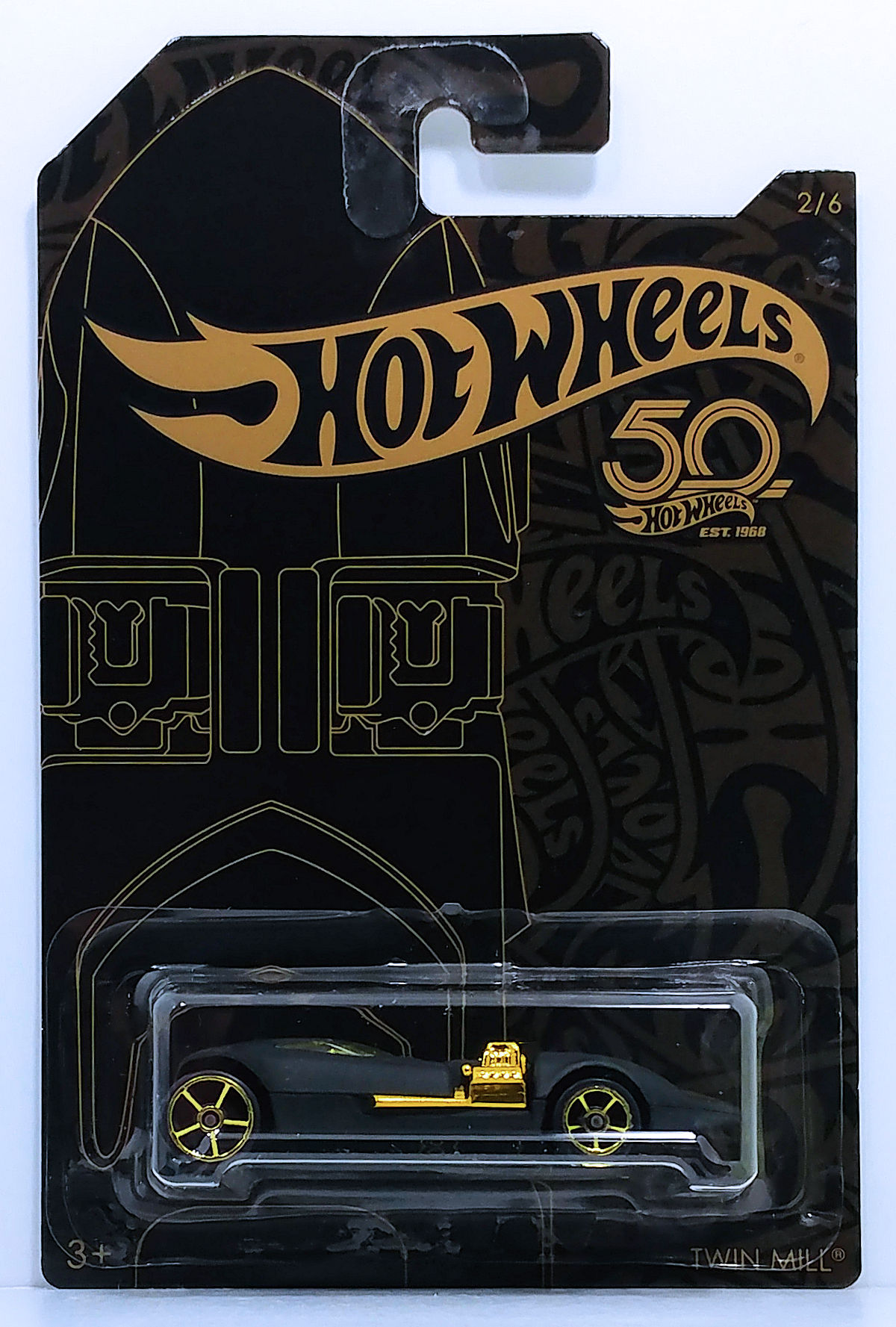Hot wheels 50th anniversary twin mill best sale
