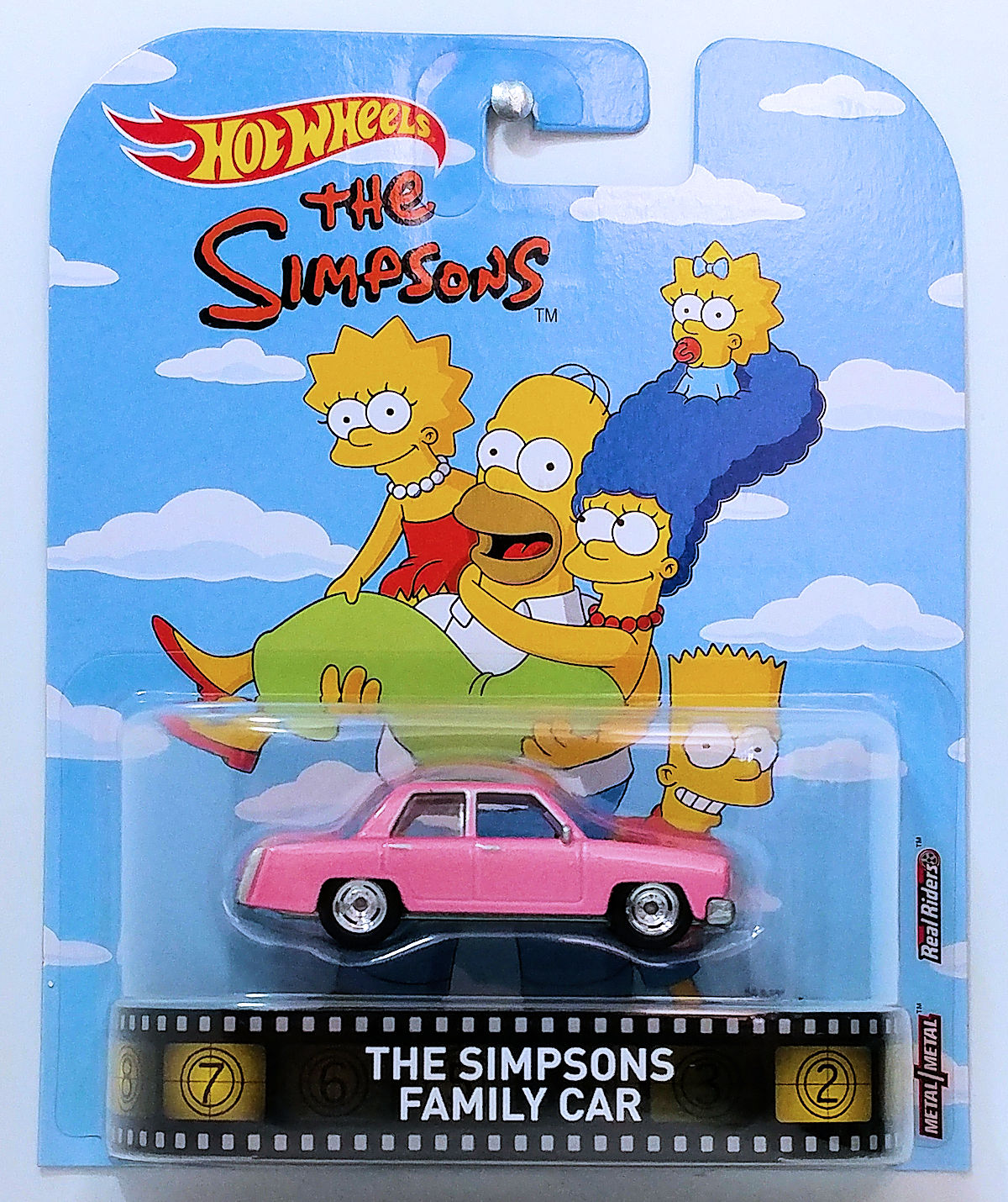 Hot wheels online simpsons family car