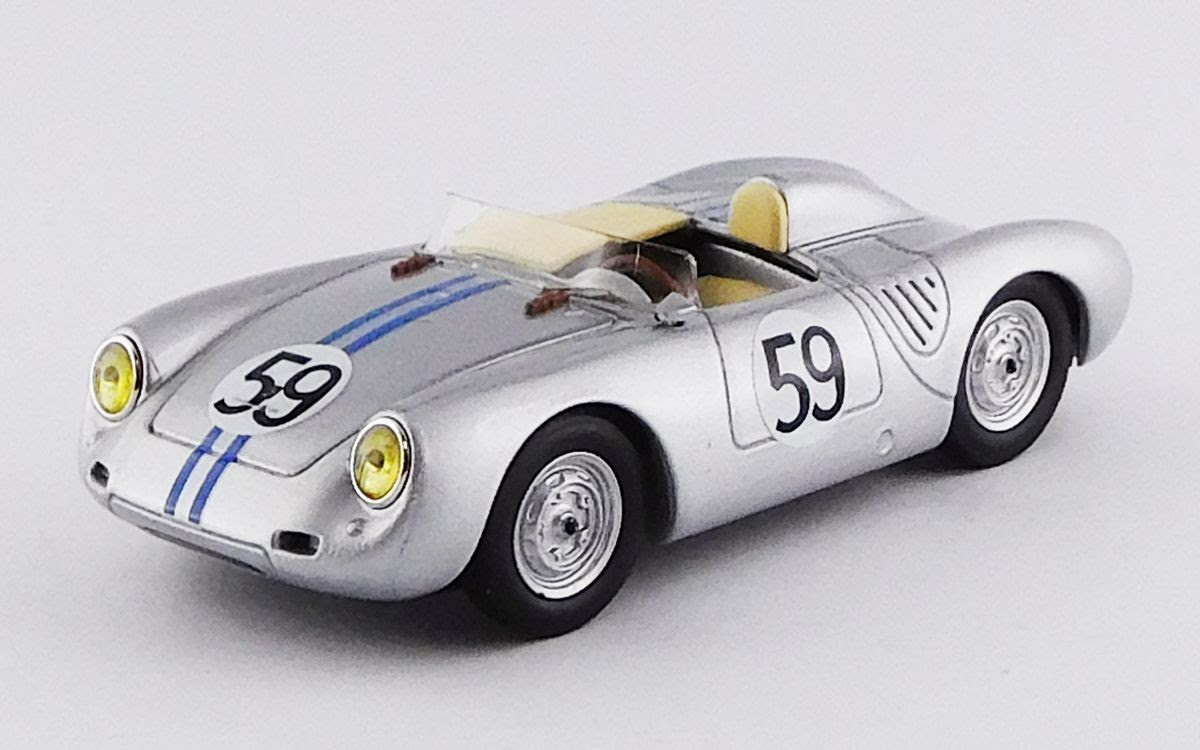 1958 Porsche 550 RS - Le Mans - Schiller \ Tot | Model Racing Cars ...