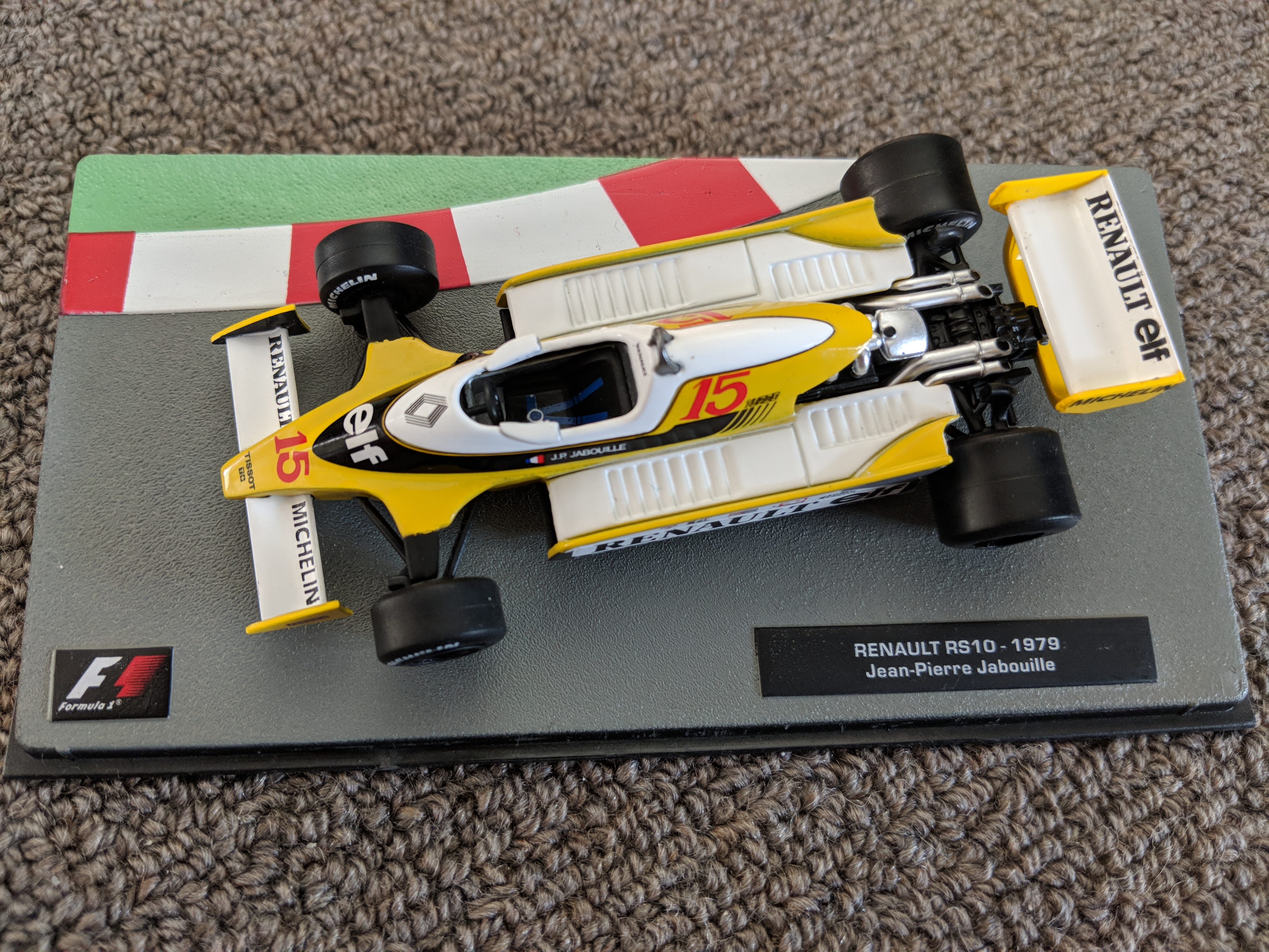 1979 F1 Jean-Pierre Jabouille   RENAULT RS10  1:43 Scale 