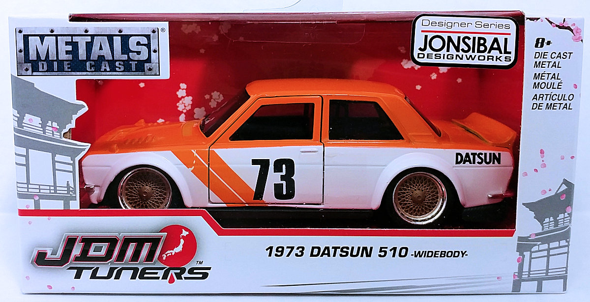 1973 Datsun 510 Widebody Model Cars Model Pack Rat