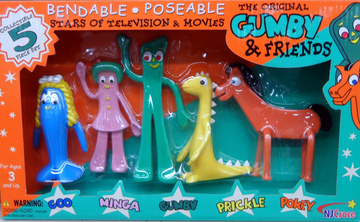 最新コレックション | Friends and Gumby Original The Action hobbyDB | Sets Figure トップス