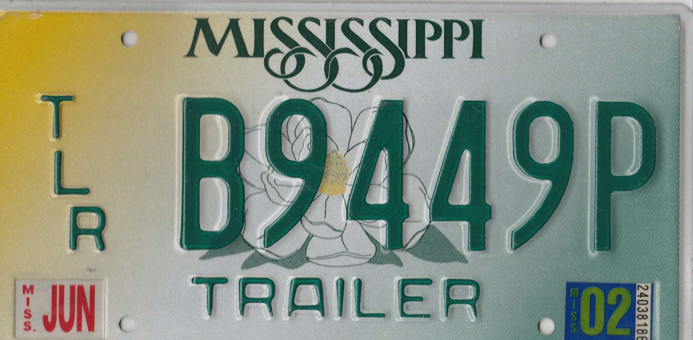 Mississippi License Plate 2025 Corrie Aurilia