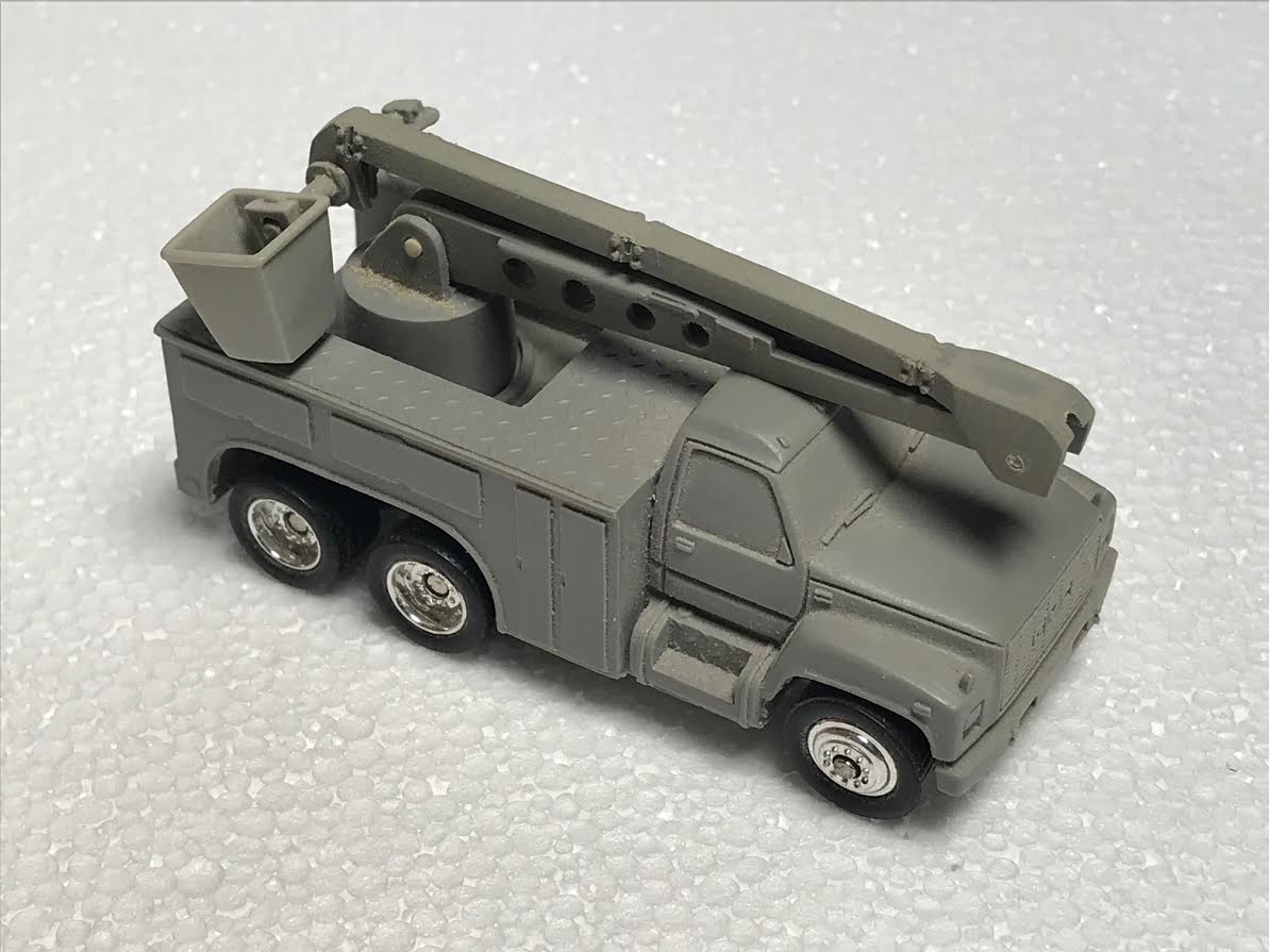 Matchbox gmc bucket truck hot sale