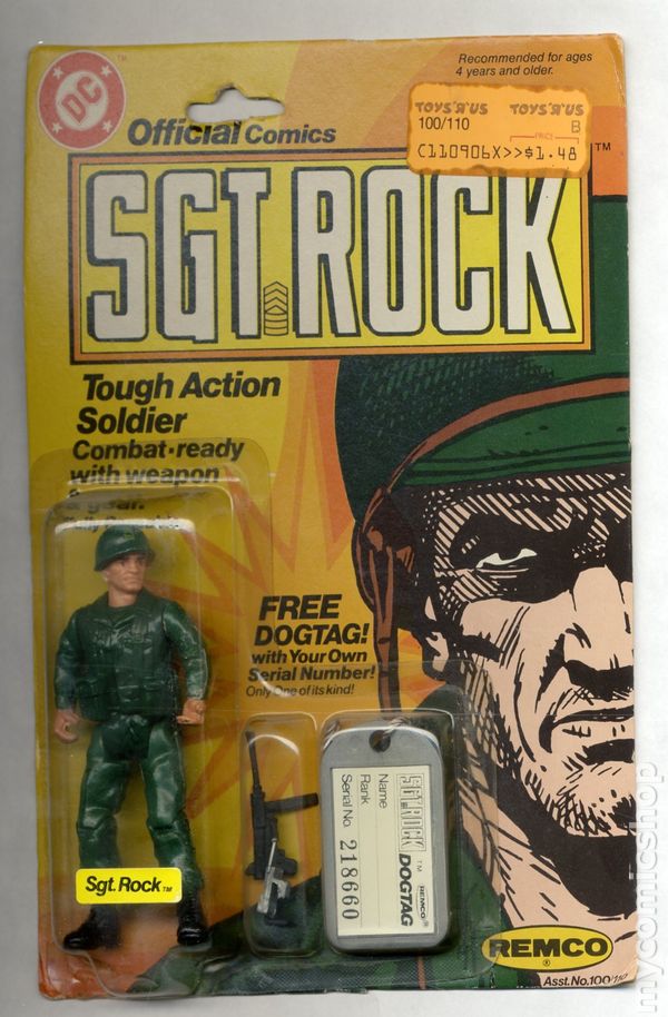 Remco sgt rock new arrivals