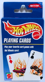 Hot wheels playing cards sale