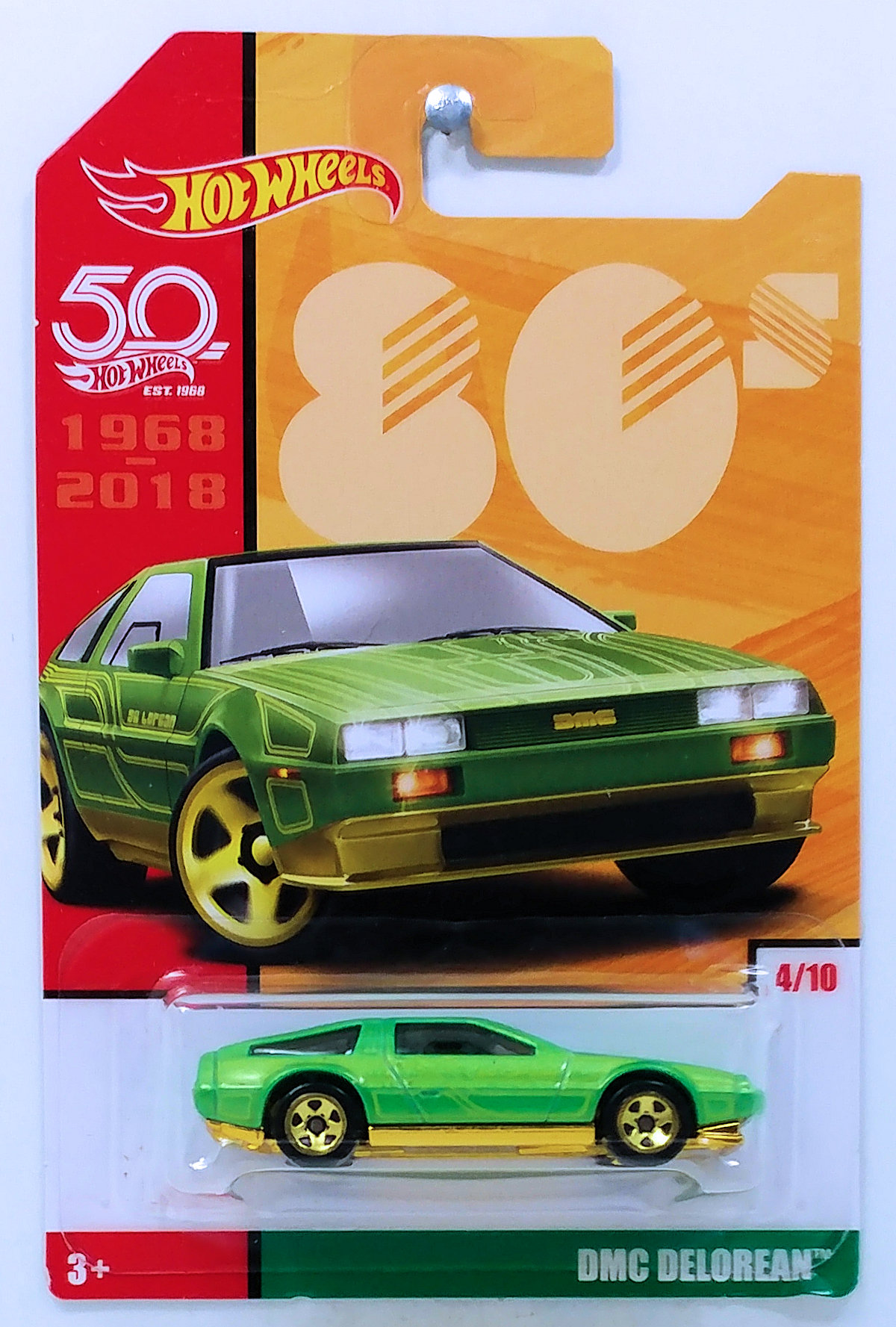 Delorean hot wheels online 2018