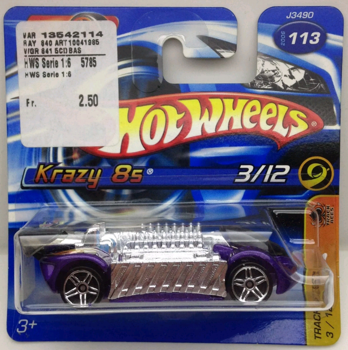 Krazy 8s Track Aces Hot Wheels 