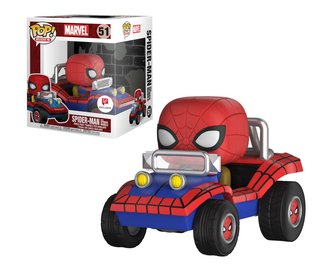 Spider-Man With Spider-Mobile | Art Toys | hobbyDB