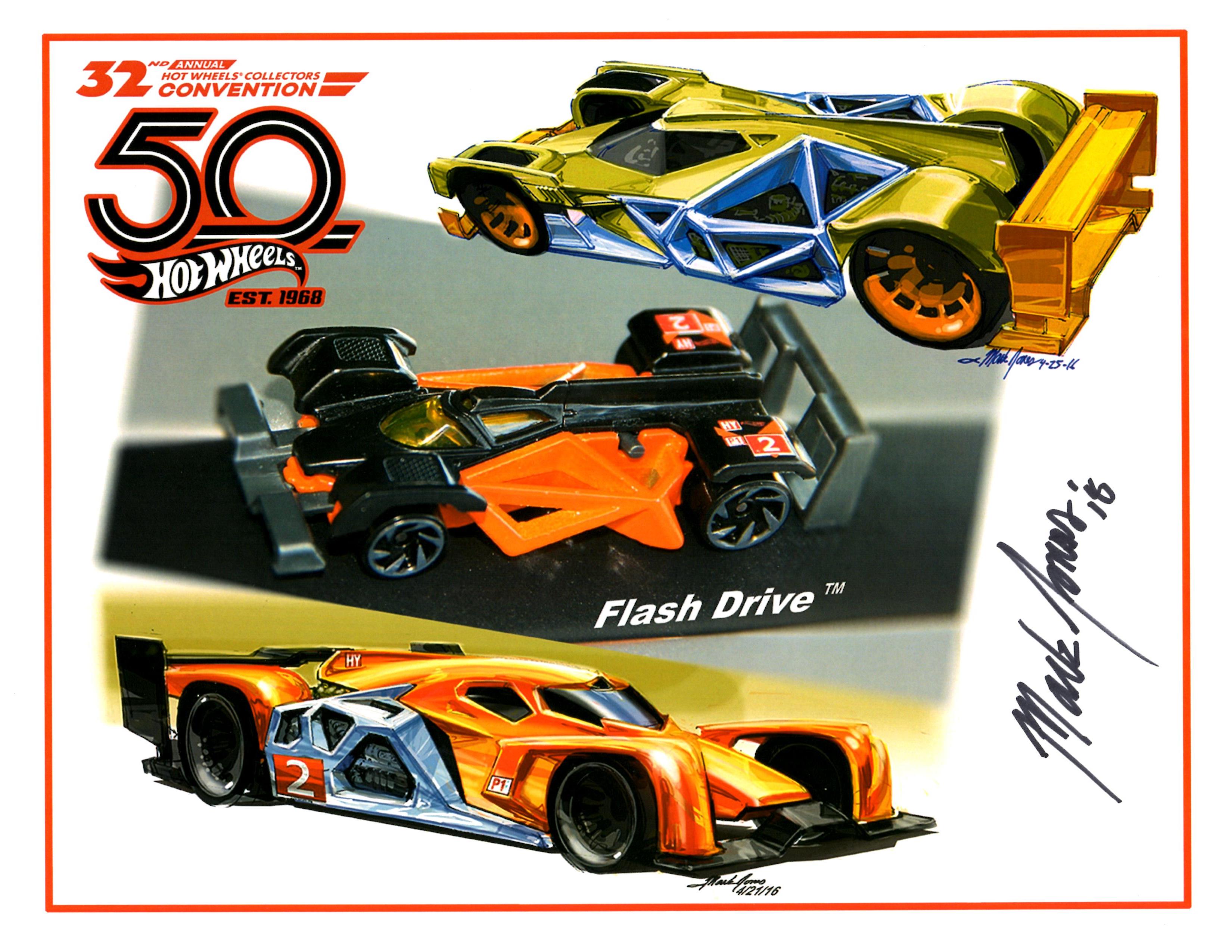 32nd Annual Hot Wheels Collectors Convention Autograph Sheets