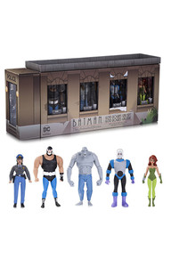 Batman the animated series gcpd outlet rogues gallery action figure five pack