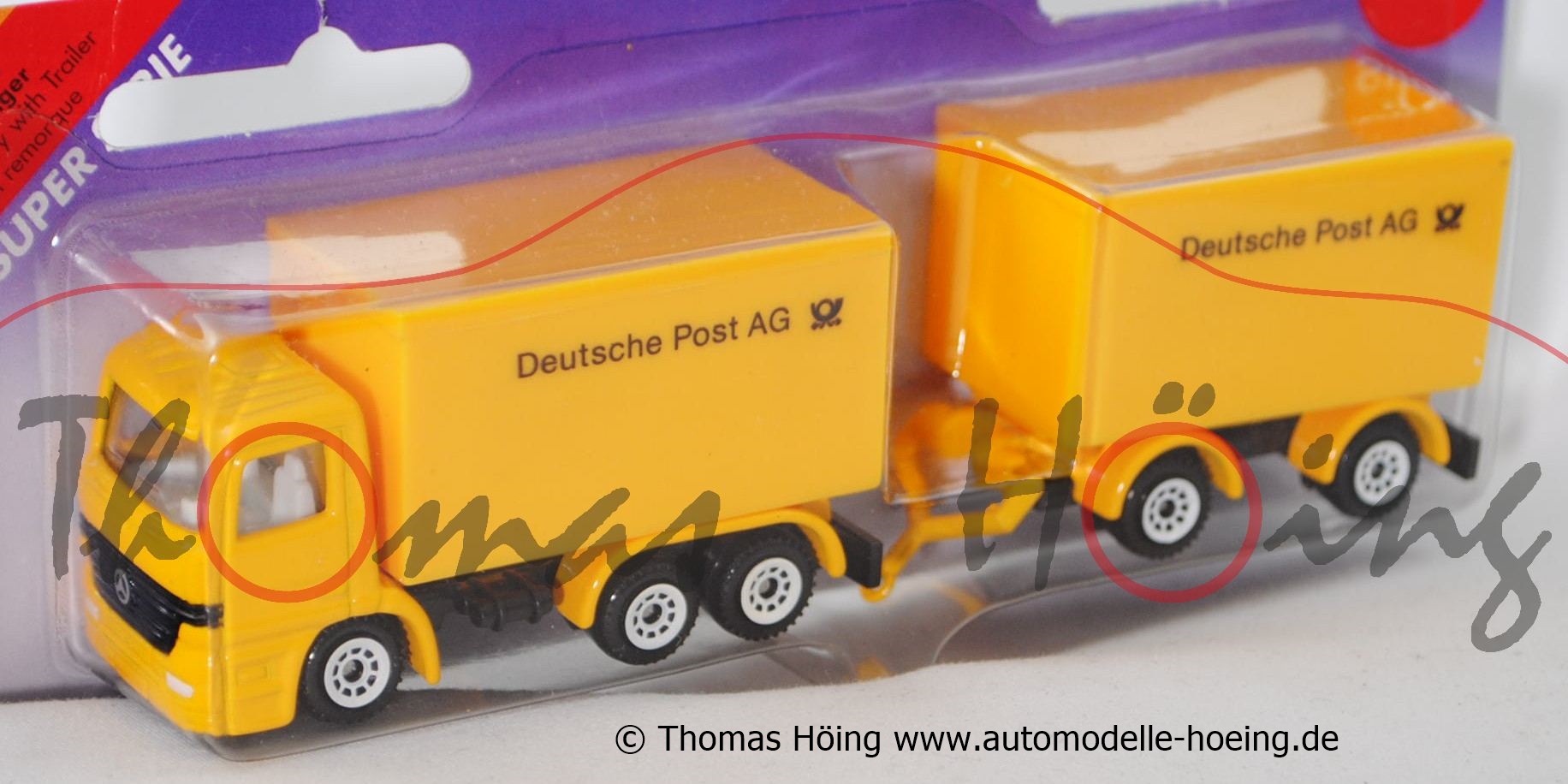 Mercedes-Benz Actros MP1 Container Lorry With Trailer