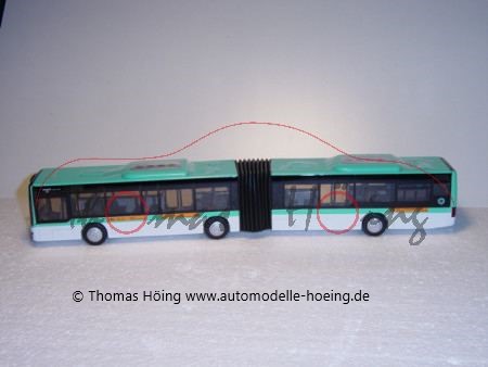 MAN Lions City Articulated Bus | Model Buses | hobbyDB
