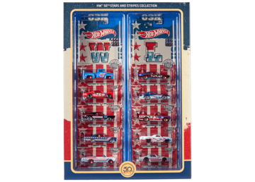 Hot wheels 50th anniversary stars and stripes hotsell