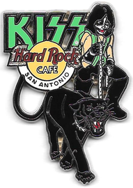 KISS Hard Rock Cafe Pin Beast Peter Criss 2004 