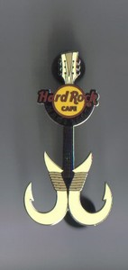 2007 - Maui -Hawaiian Fish Hook Guitar, Pins and Badges