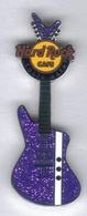 Purple Vertical Guitar