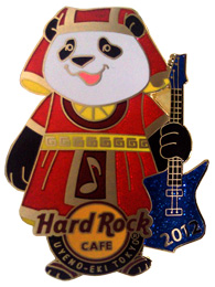 Egyptian Panda Bear in Red pin | Pins and Badges | hobbyDB