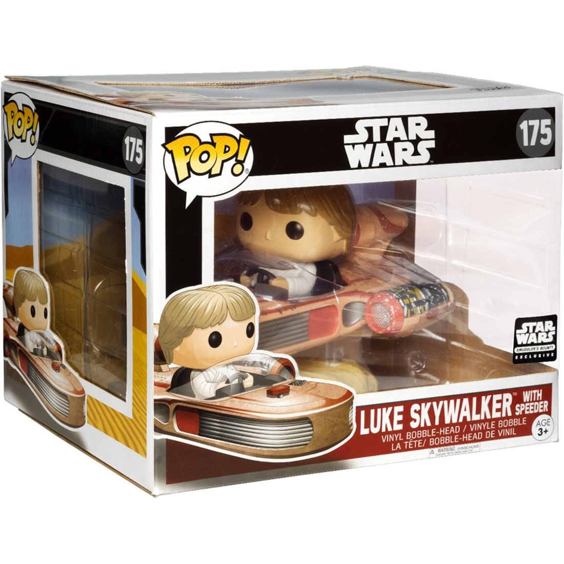 funko pop luke skywalker with speeder