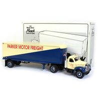 FIRST GEAR PARKER FREIGHT B MACK TRACTOR TRAILER 14 INCHES LONG BIG RIG