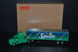 Kenworth T-600A Semi Truck Rig 1/64 Scale PEM Sprite Trailer Diecast Collectible