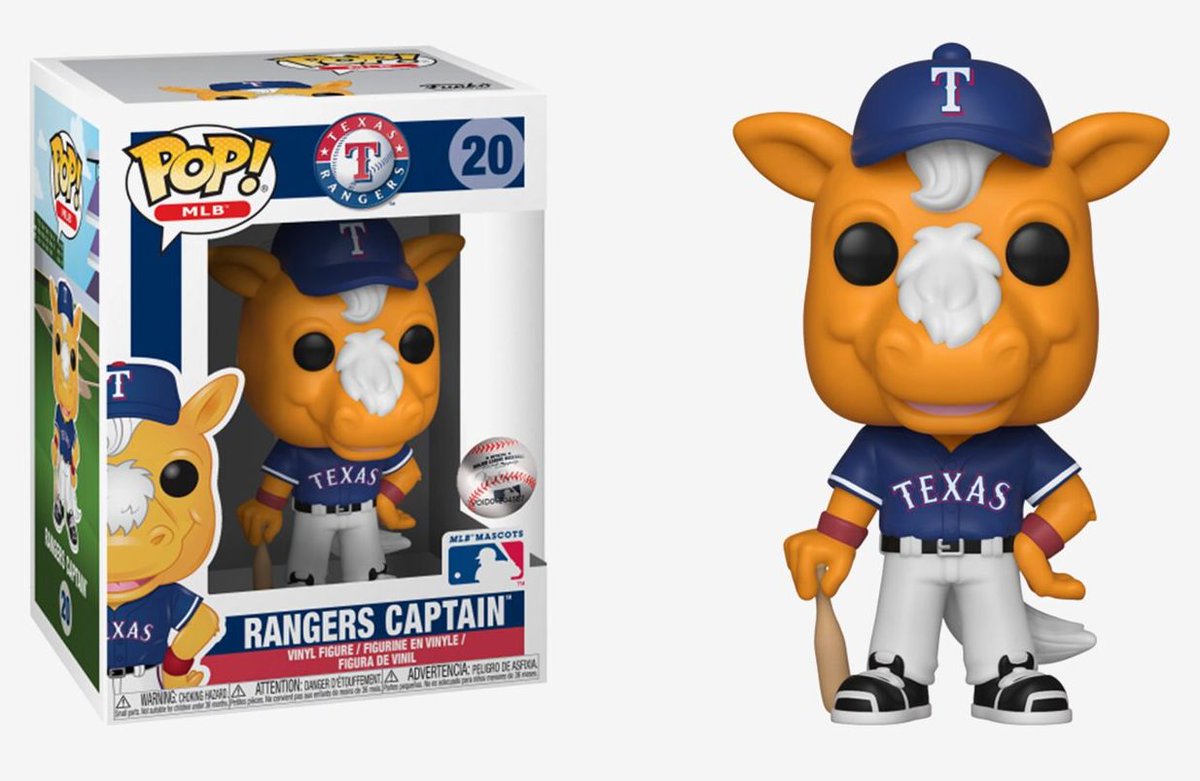 Funko POP! MLB: Ranger's Captain (Texas) 