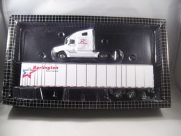 Burlington Motor Lines Dual Axle Tractor W/53' Dual Axle Trailer #M75013