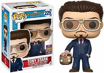 Spiderman Homecoming #225 Tony Stark 2017 Summer Convention Vaulted Funko Pop 