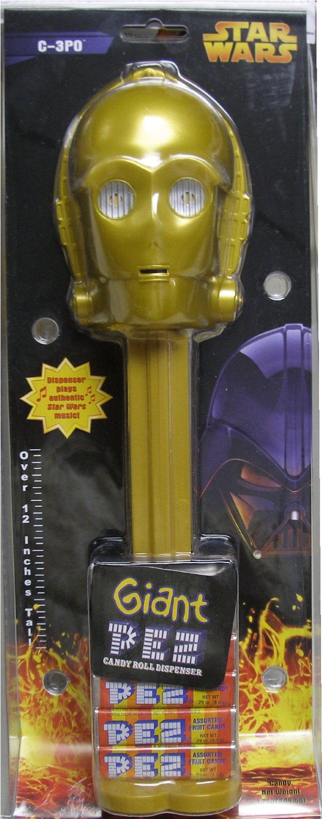 Star Wars C3PO Giant Pez Dispenser PEZ Dispensers hobbyDB