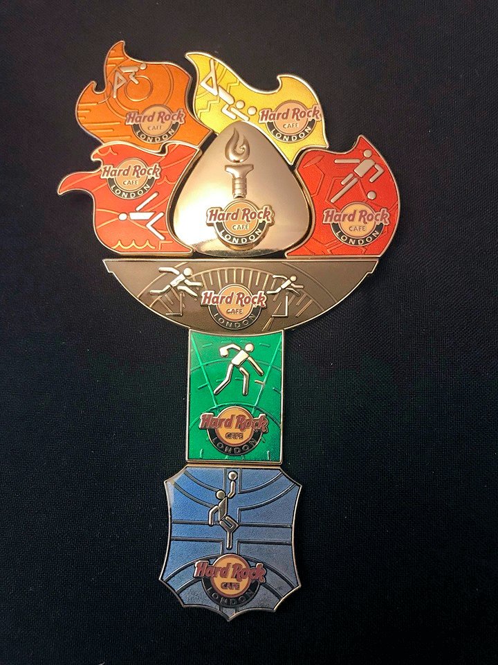 Olympic Torch Puzzle Set | Pins and Badges | hobbyDB
