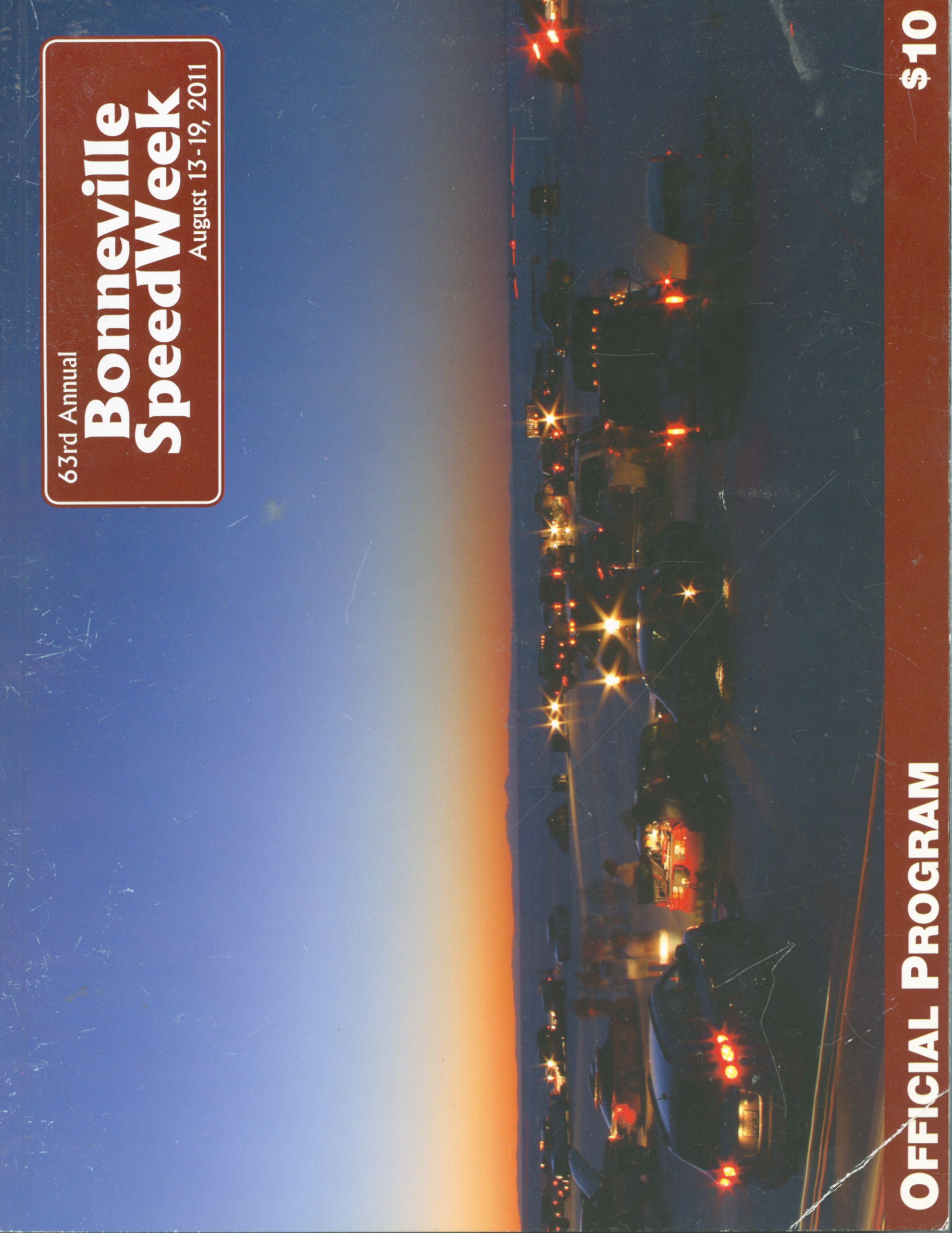 Bonneville Speed Week Program Event Programs hobbyDB