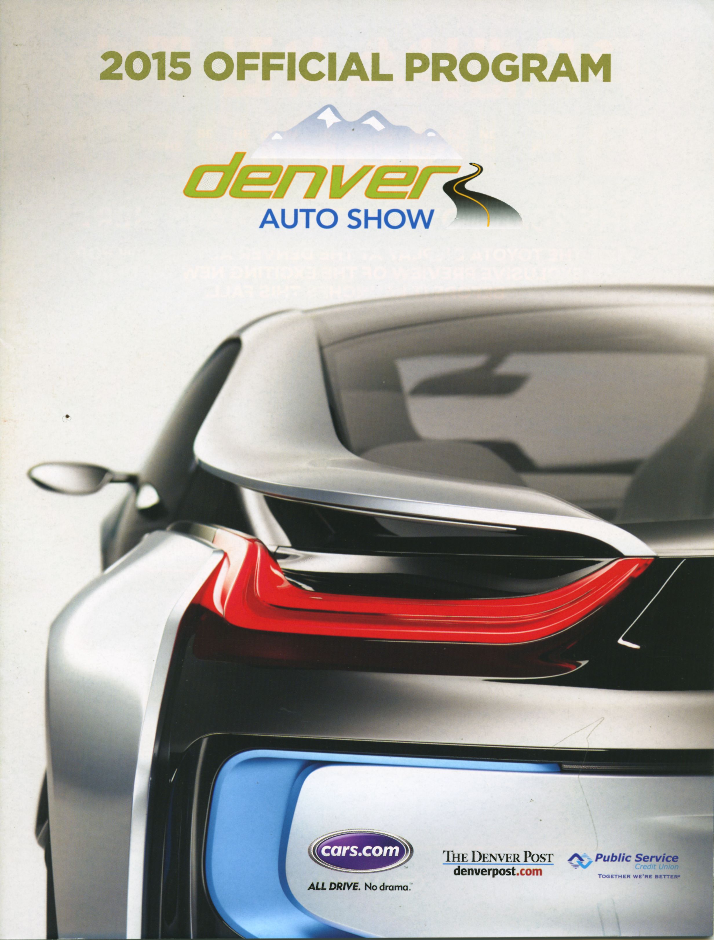 Denver Auto Show Official Program Event Programs hobbyDB