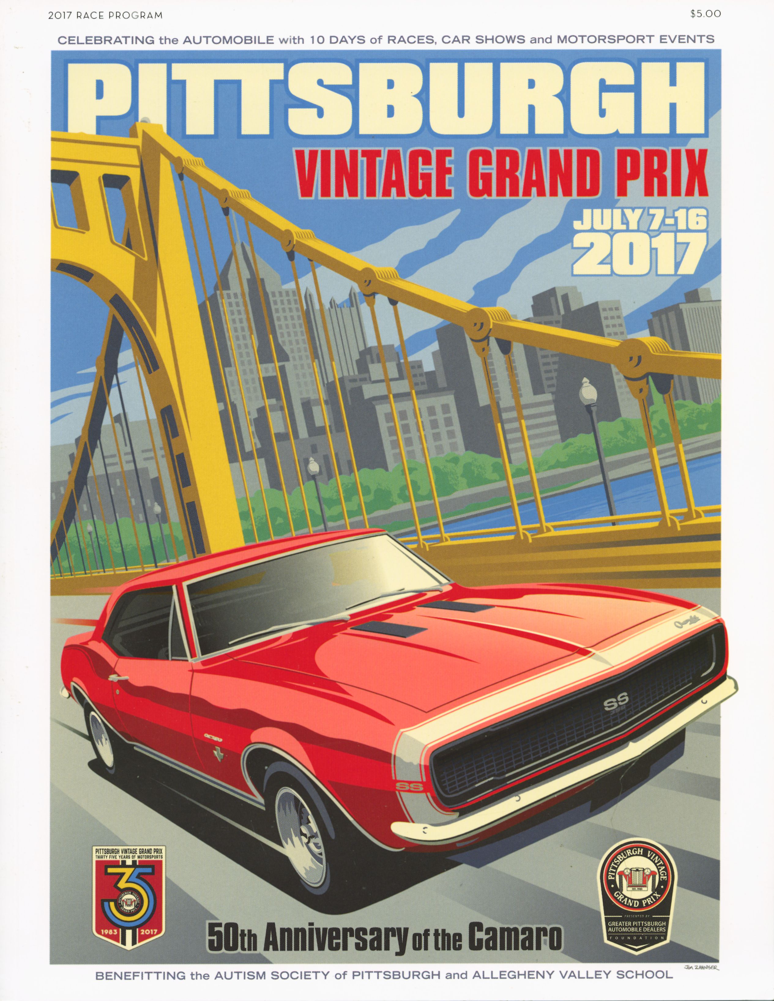 Pittsburgh Vintage Grand Prix Program Event Programs hobbyDB