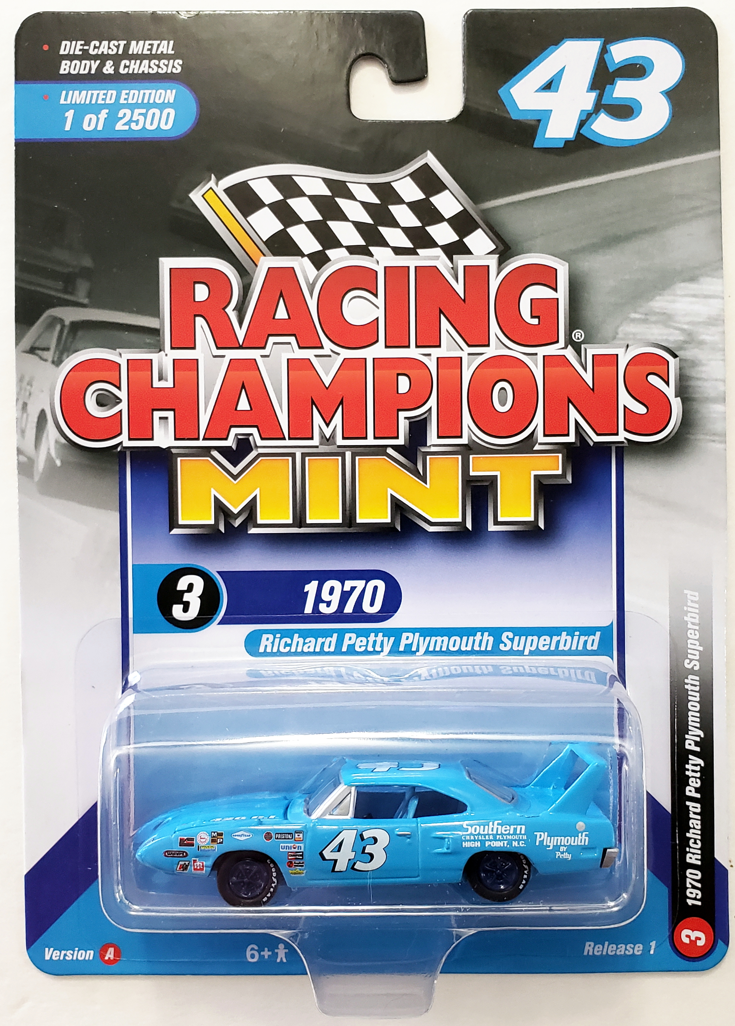 Richard petty 1970 deals plymouth superbird diecast