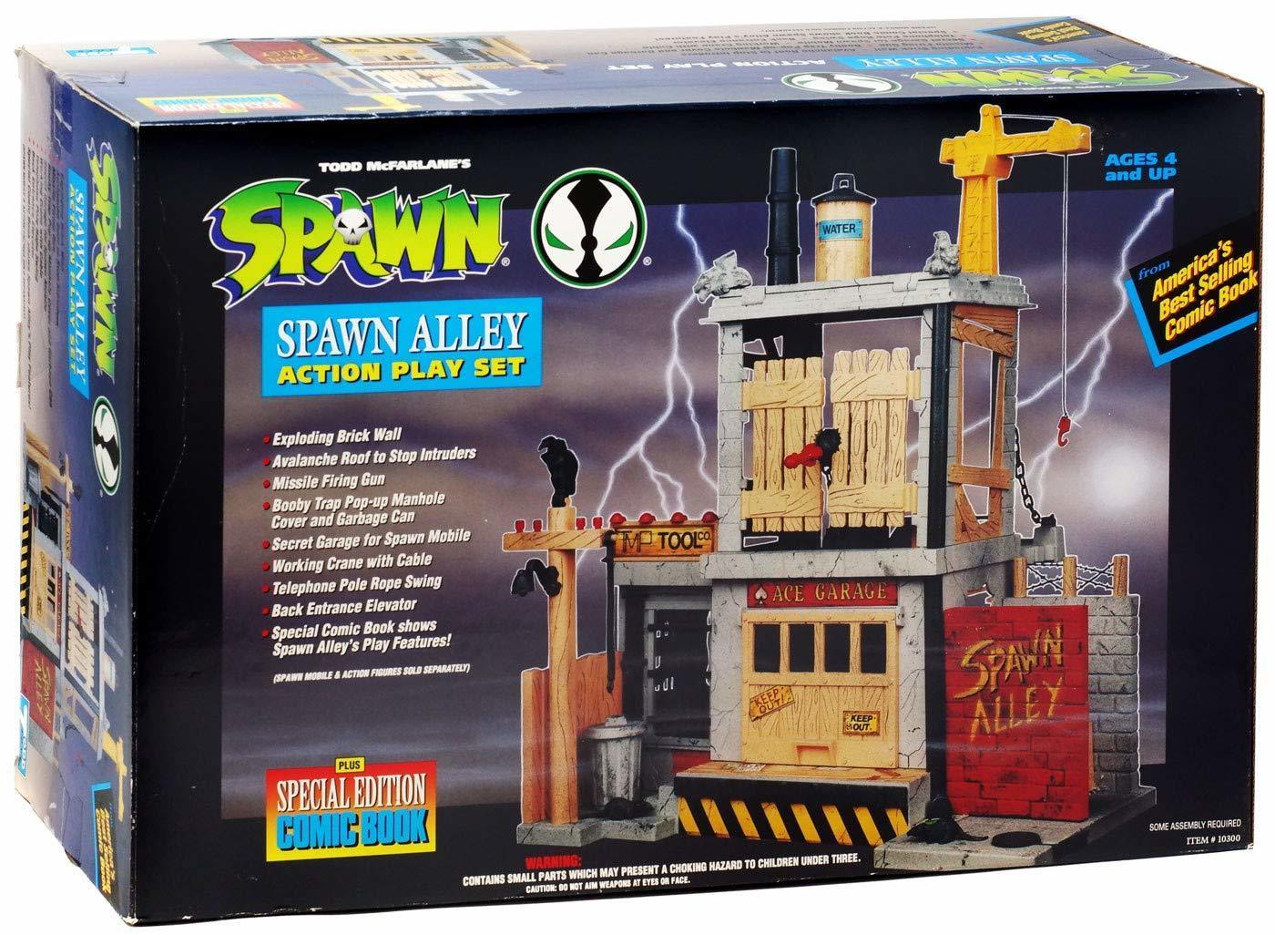 McFarlane Toys Spawn Series 1 Brand New Spawn Alley Playset New 1994 