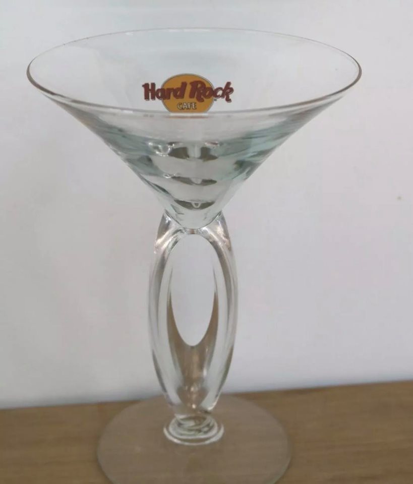 Hard Rock Cafe Cocktail Glasses