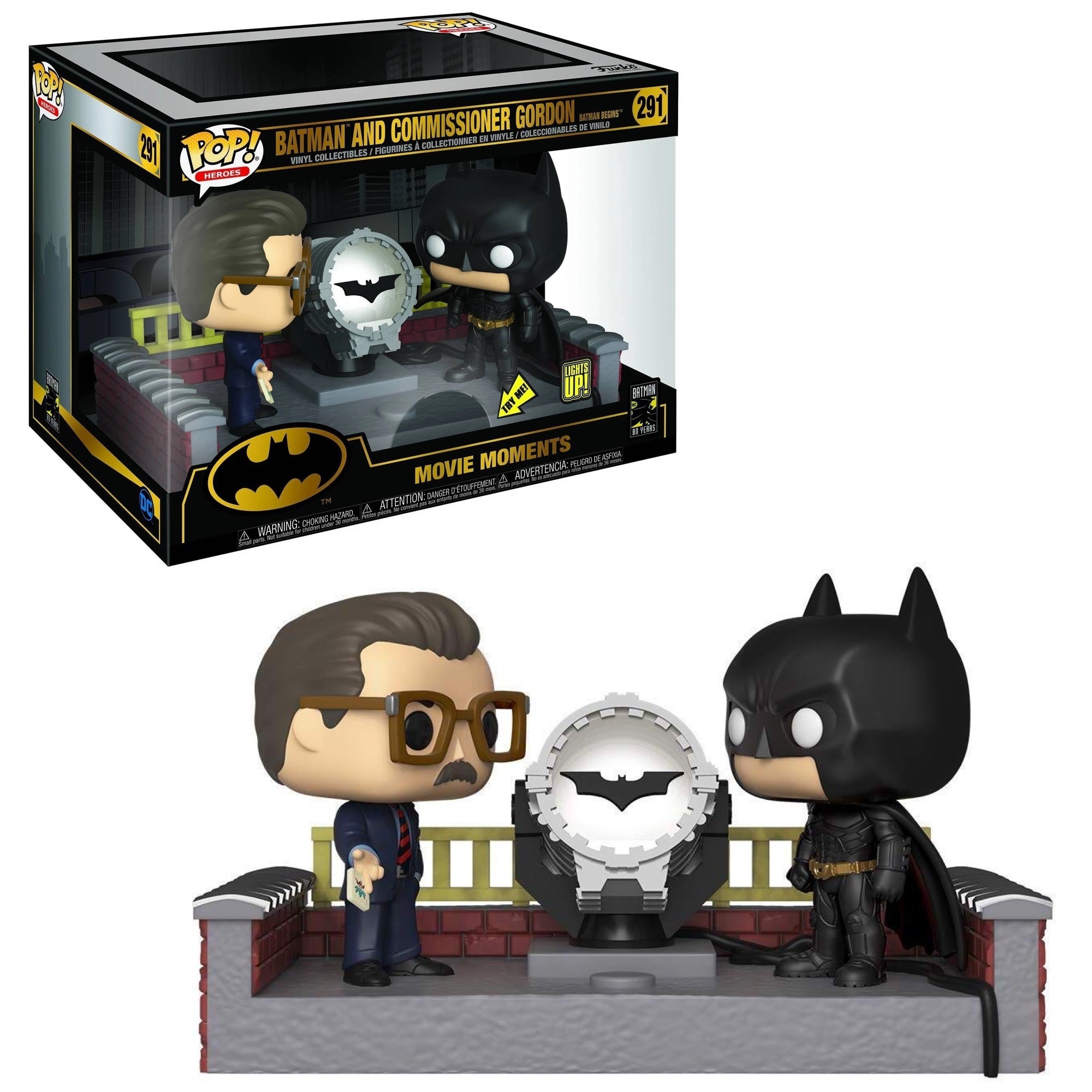 Batman and Commissioner Gordon (Batman Begins) | Vinyl Art Toys Sets |  hobbyDB