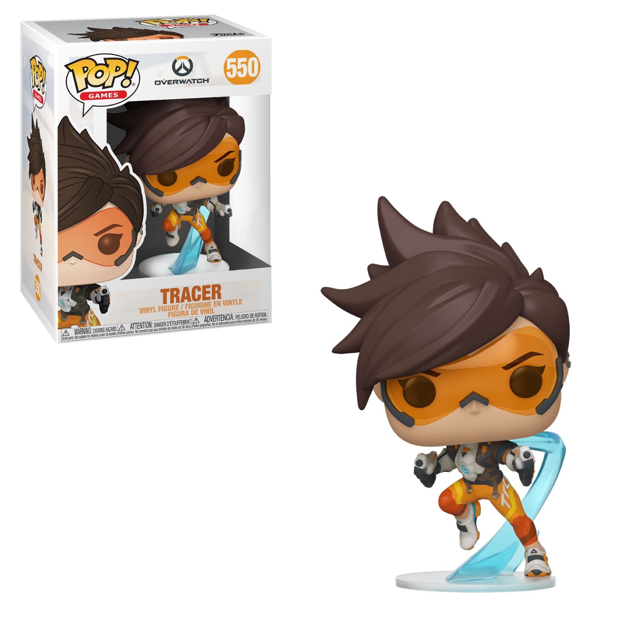 New with Damaged Box Games Vinyl Figure Tracer 550 Overwatch POP 