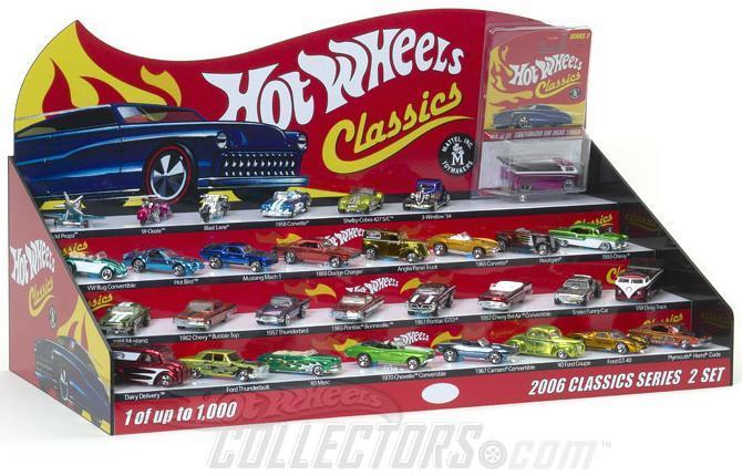 Hot Wheels Classics Series 2 - 30 Car Set | Model Vehicle Sets 