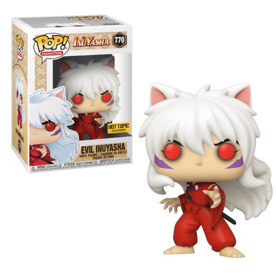 Evil Inuyasha Funko POP HotTopic Exclusive *RARE*Mint*In Hand*US* With Sticker 