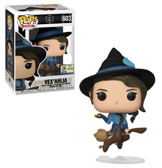 Funko Pop Critical Role Vex W/ Broom #603 Shared Exclusive SDCC ‘20 *SHIPS NOW* 