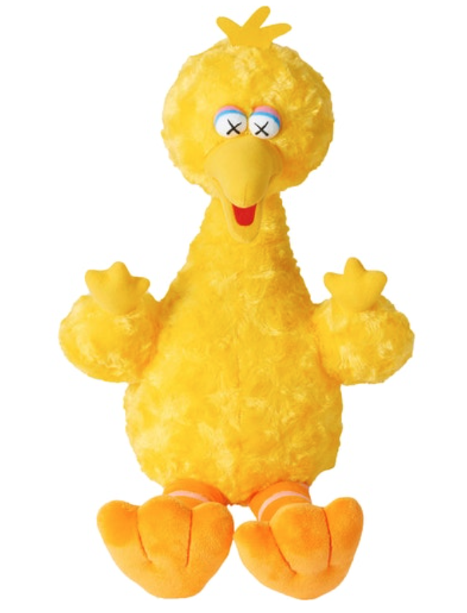 KAWS Sesame Street Uniqlo Big Bird Plush Toy | Plush Toys | hobbyDB