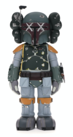 KAWS; Star Wars Boba Fett Vinyl Figure – Gold & Silver Pawn Shop