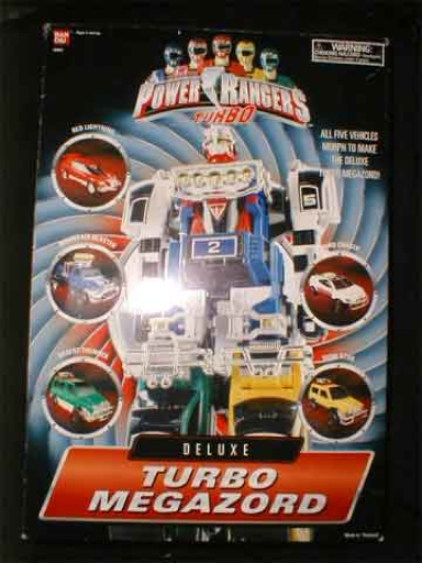 Deluxe Turbo Megazord Action Figures