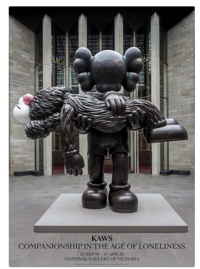 KAWS x NGV Exhibition Poster Gone | Posters and Prints | hobbyDB KAWS x NGV Exhibition Poster Gone | Posters and Prints | hobbyDB