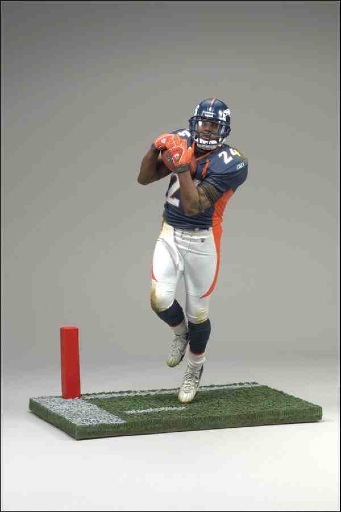 Champ Bailey (Broncos:Blue Jersey with White Pants)